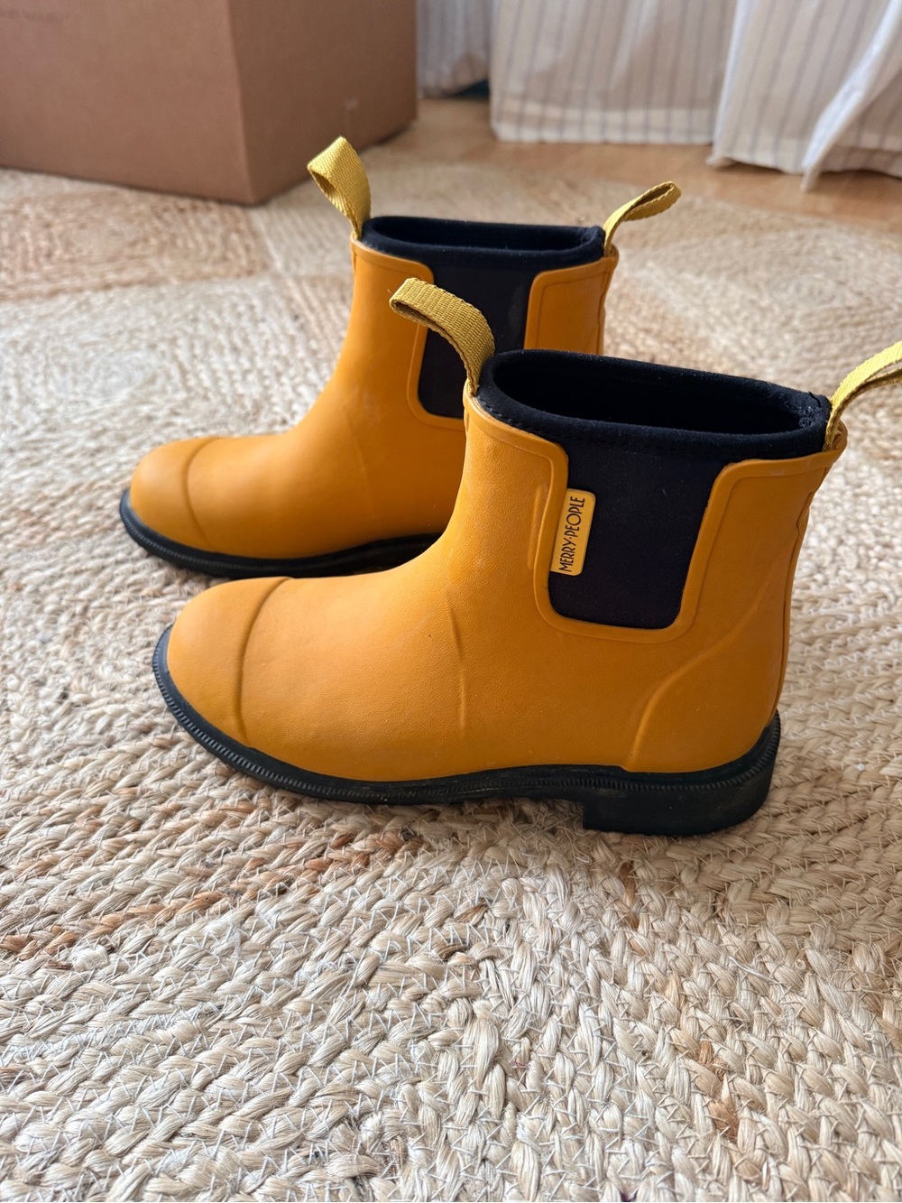 Merry People Chelsea neoprene boots